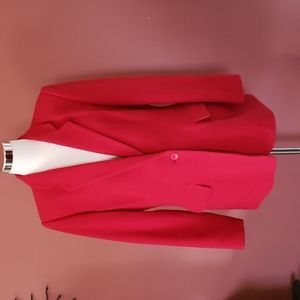 Charter Club Red Blazer, Size 10.